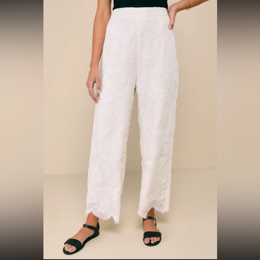 White dress pants